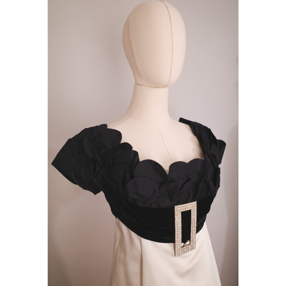 Mignon 1960s Petal Top Maxi Dress7890 - Picture 2 of 7